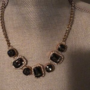 Rhinestone and Gem necklace